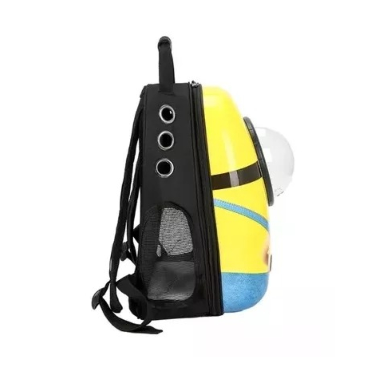 Mochila Para Mascotas Gato Transpirable Cápsula Espacial