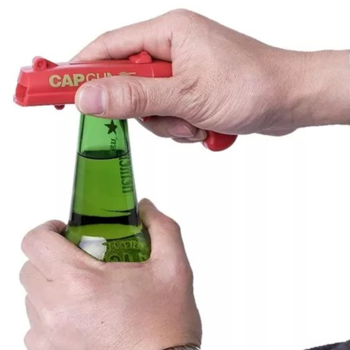 Destapador De Botellas 2 Piezas; Lanzador De Tapas Y Fichas