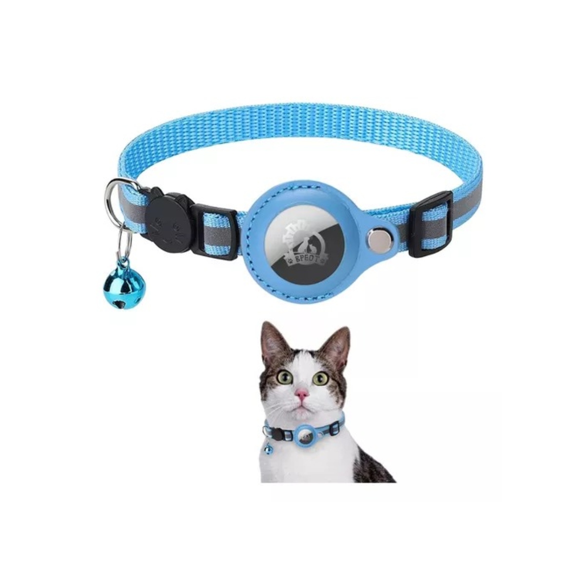 Kit De Rastreador Con Collar Para Gato Y Perro 
