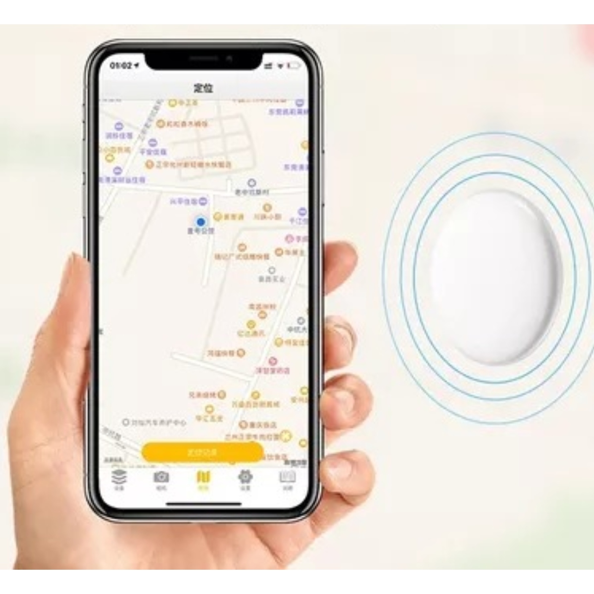 Kit De Rastreador Con Collar Para Gato Y Perro 