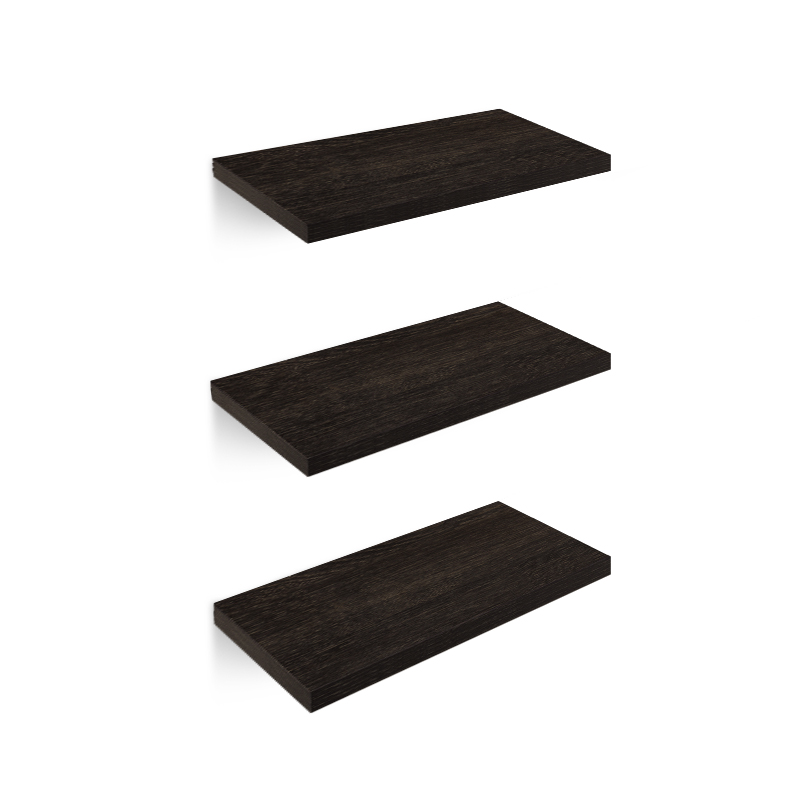 Repisas Flotantes de Madera 3 Piezas de 30x15 cm