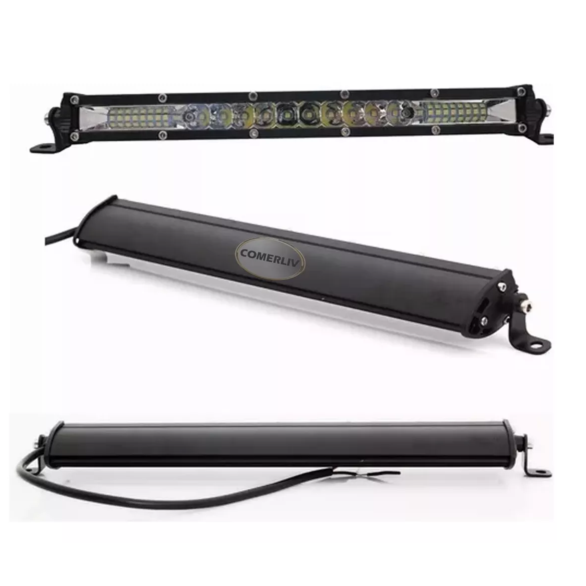 2 Barra De Luz Led 10 Pulgadas 26 Led 78w Jeep 4x4 Universal.