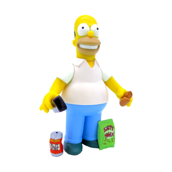Playmates The Simpsons Homer Simpson World Of Springfield