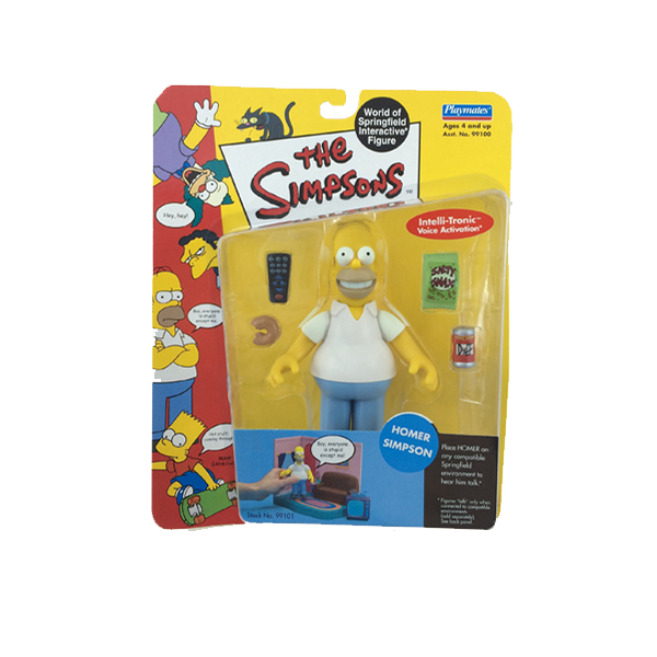 Playmates The Simpsons Homer Simpson World Of Springfield