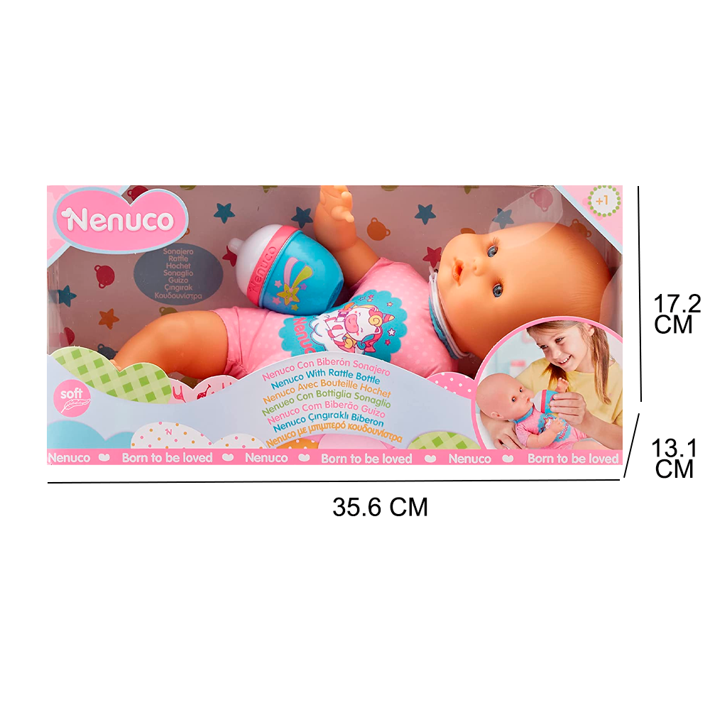 Nenuco Famosa 700012764 Biberon Sonajero