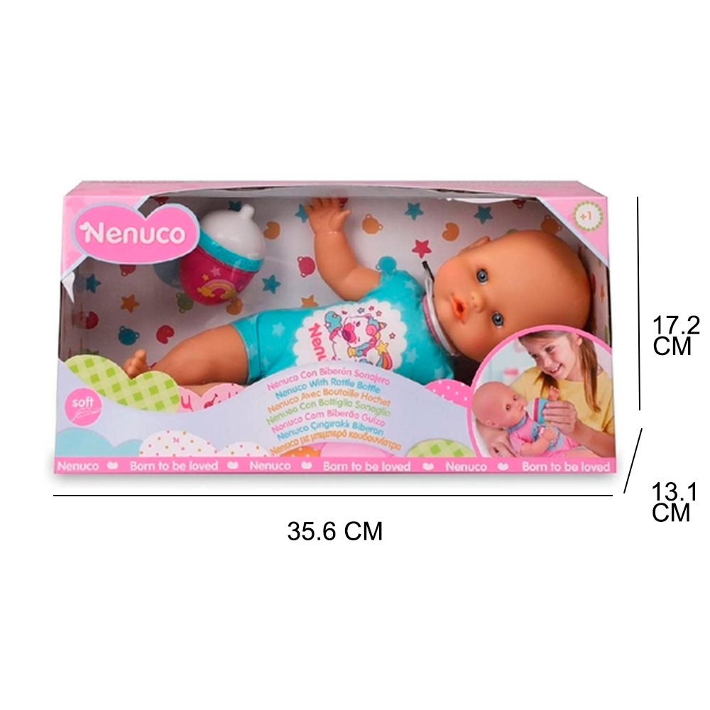 Nenuco Famosa 700012764 Biberon Sonajero