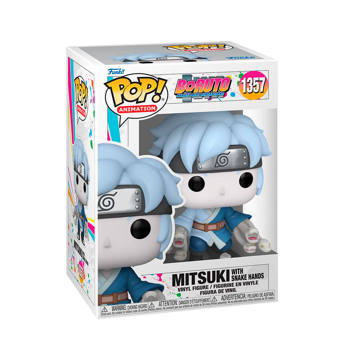 Funko Pop Mitsuki Manos Serpiente #1357 Boruto Naruto Next Generations Original