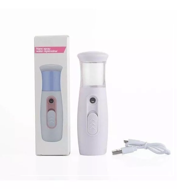 Desinfectante Spray Sanitizante Nano Difusor Usb Automático Blanco