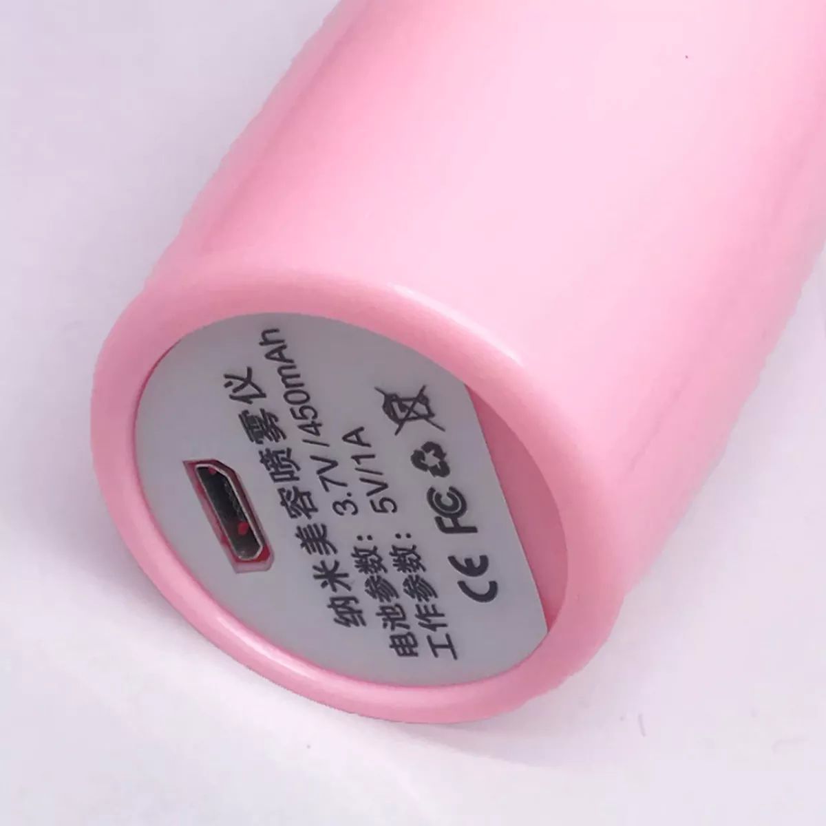 Desinfectante Spray Sanitizante Nano Difusor Usb Automático Rosa