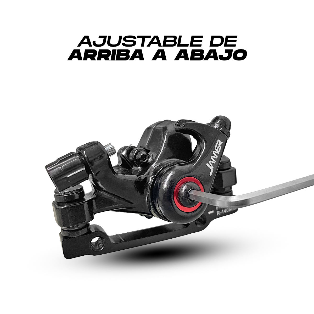 Freno de Disco Mecánico Rotores y Calipers Bicicleta Acero D160/t160