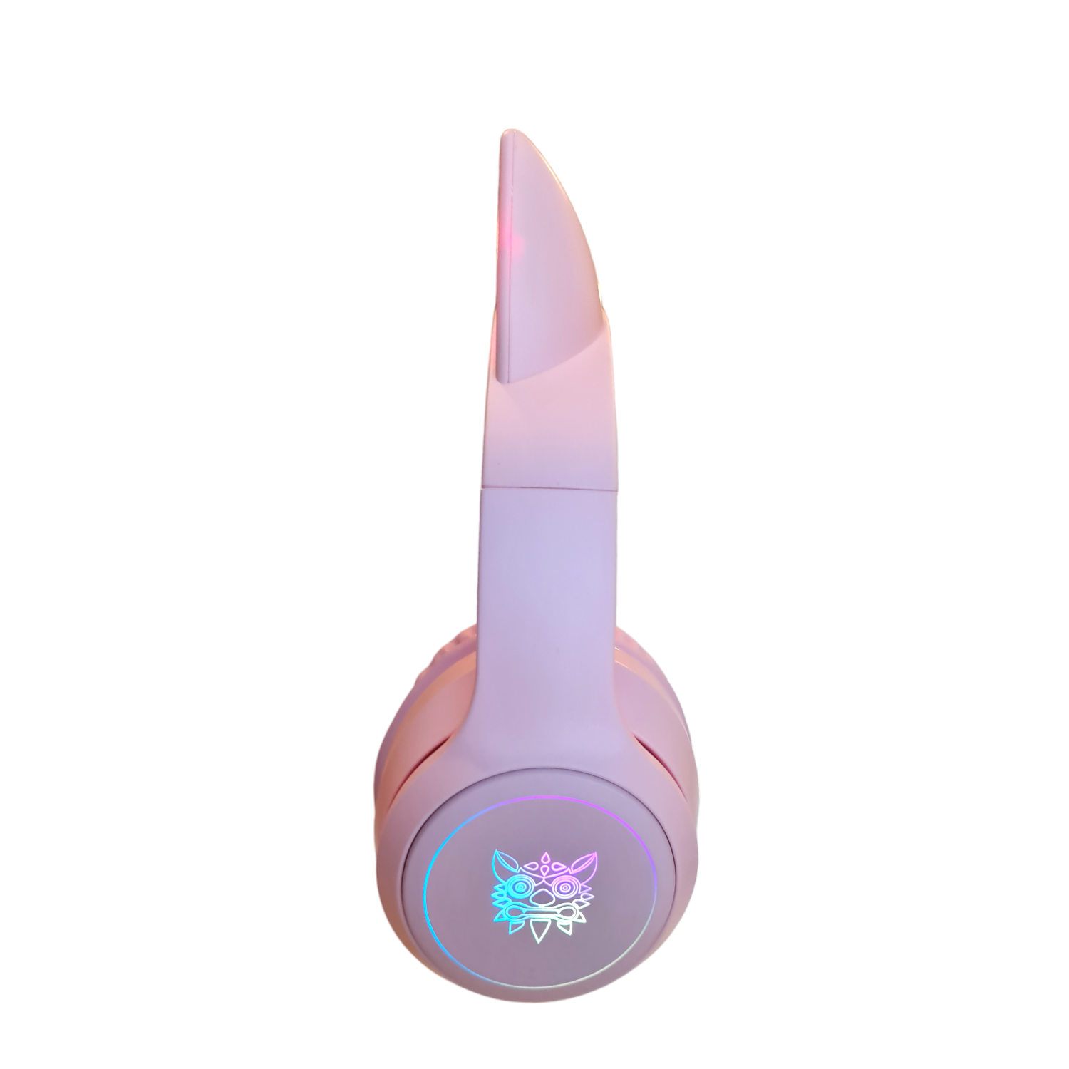 Auriculares Gamer Onikuma K9 Pink Orejas Gato Color Rosa Pc Play