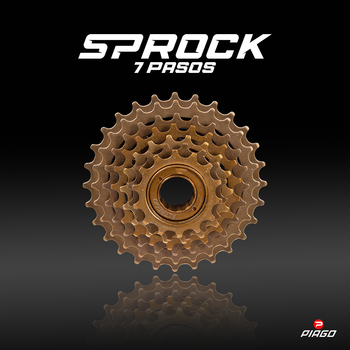 Sprocket Bicicleta Rueda Libre Estrella 7 Pasos Velocidades