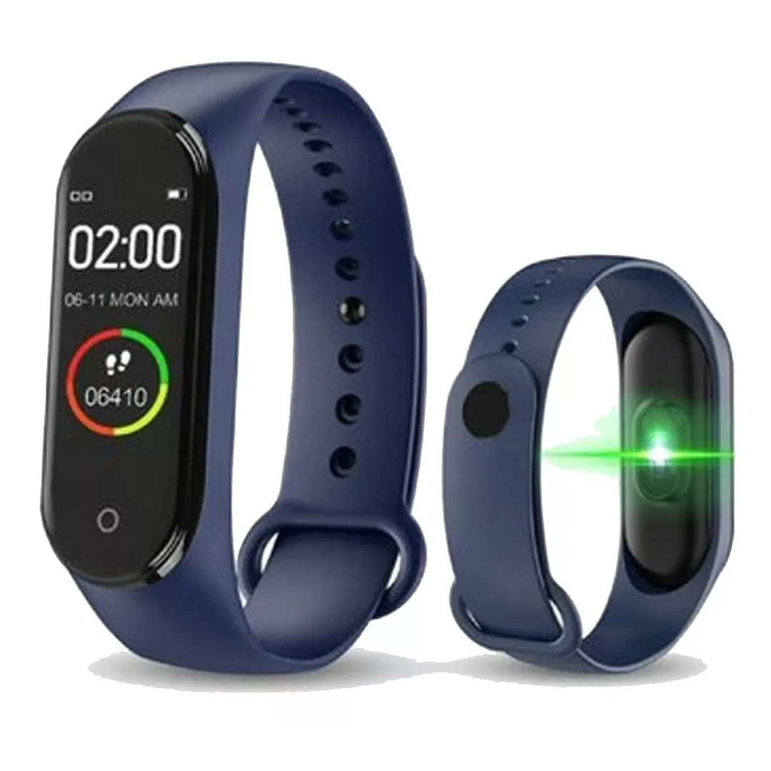 Reloj inteligente Smart Watch M5 Smartband Pulsera Deportivo Fitness Azul