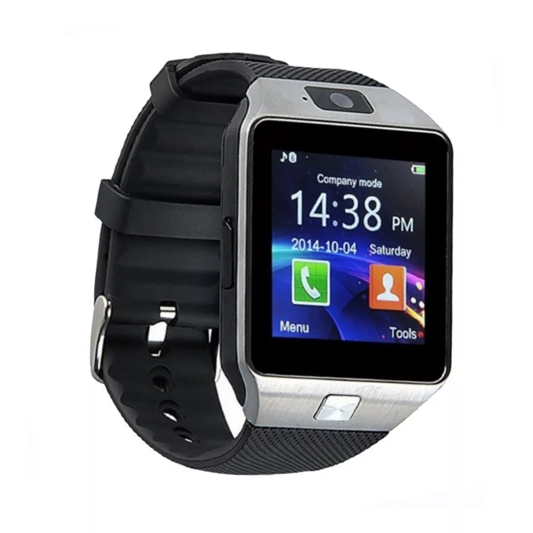 Smart Watch Dz09 Solo Tiene Bluetooth Reloj Inteligente Plateado