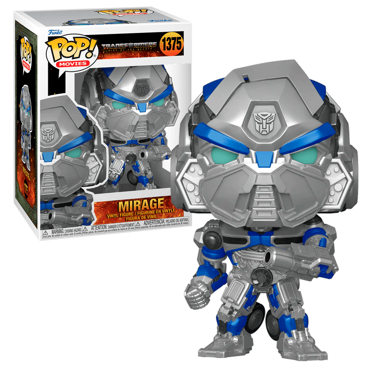 Funko Pop Mirage #1375 Transformers El Despertar De las Bestias Figura Original