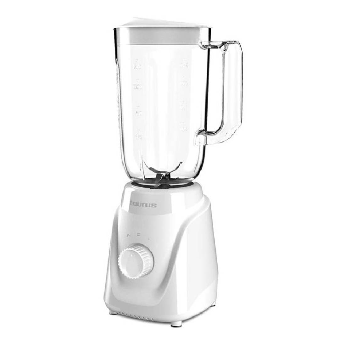 LICUADORA 2VEL 1LT VASO PLASTICO BLANCA TAURUS