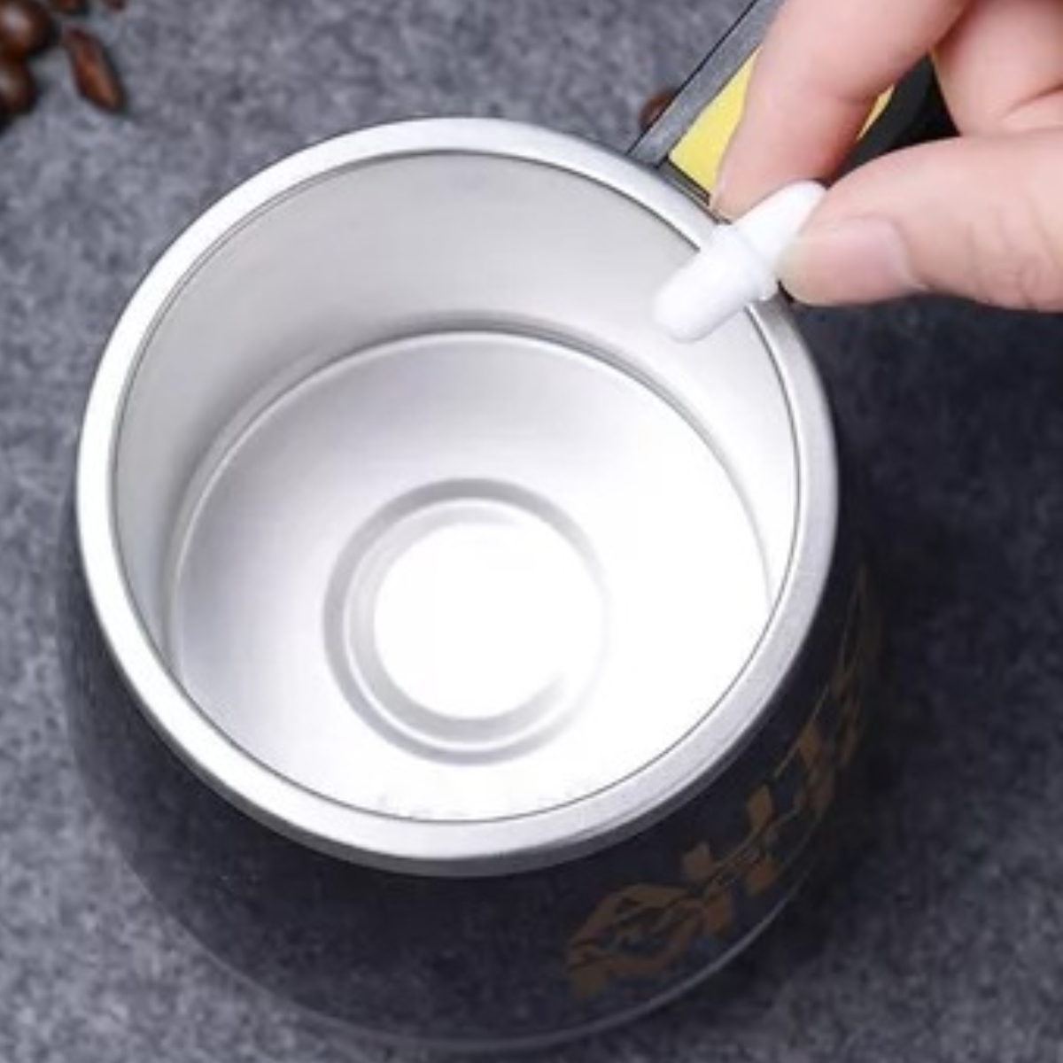 Taza Magnetica Automatica Batidor Para Mezclar Bebidas