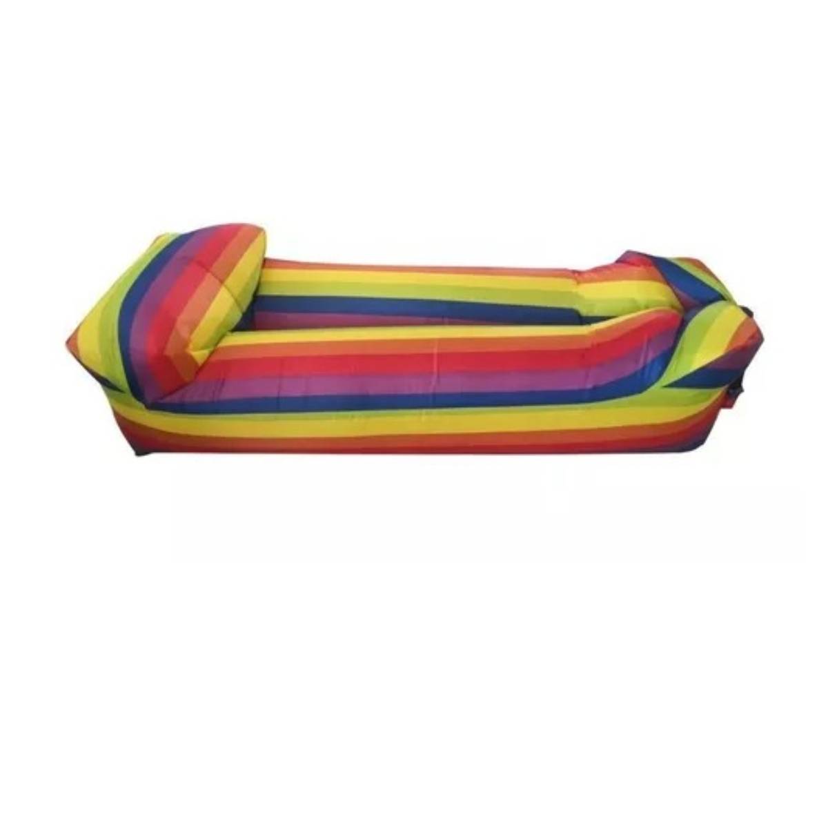 Sofa Inflable Puff Forma De Burrito Varios Colores