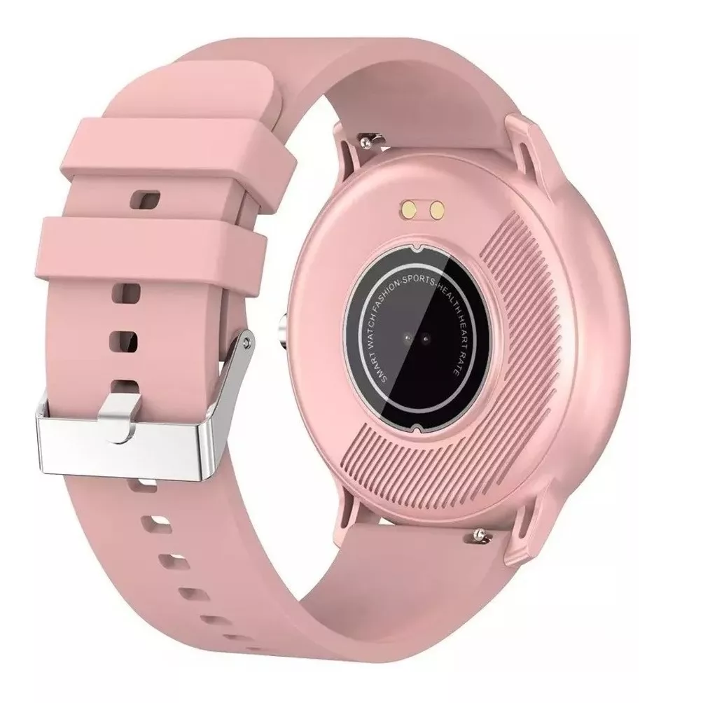 Reloj Inteligente Mujer Deportes Bluetooth Impermeable Rosa Malubero  Memoria interna 64 MB