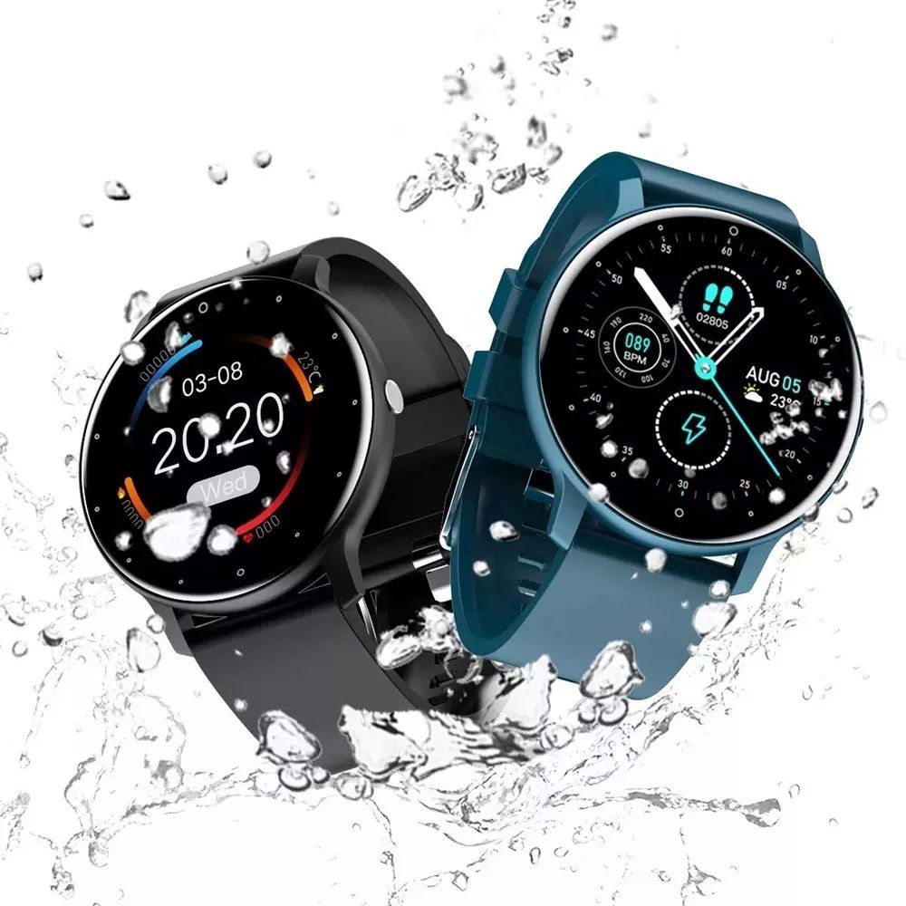 Reloj Inteligente Bluetooth Smartwatch Zl02 Impermeable Rosa