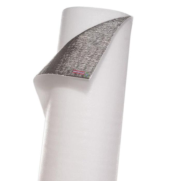 Aislamiento Térmico con Aluminio, MXCRO-002-2, 1.22m x 5m, Espesor 3mm, -51 a 82C,Metalizado 0.1mm, Micro Celdas 3mm, Polietileno 0.1mm., MicroPol