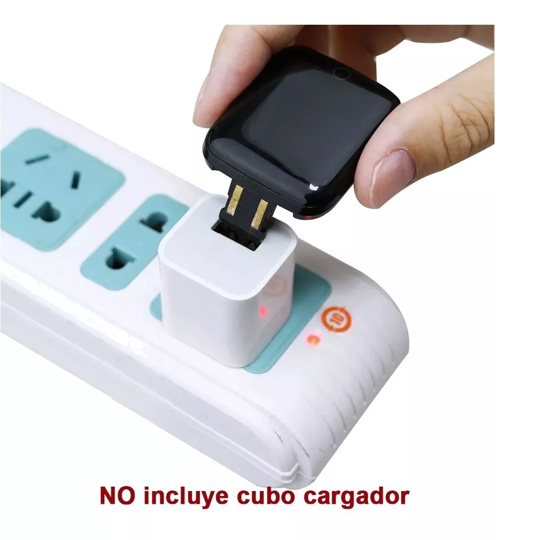 Smartwatch 116 Reloj Inteligente Deportivo Notificaciones USB Rojo