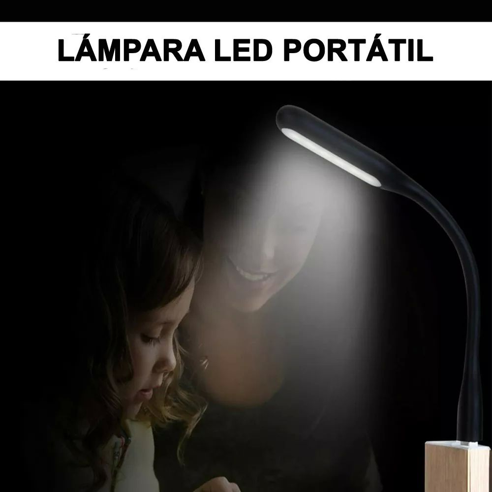 Flexible Usb Led Luz Mini Lámpara Portátil Escritorio
