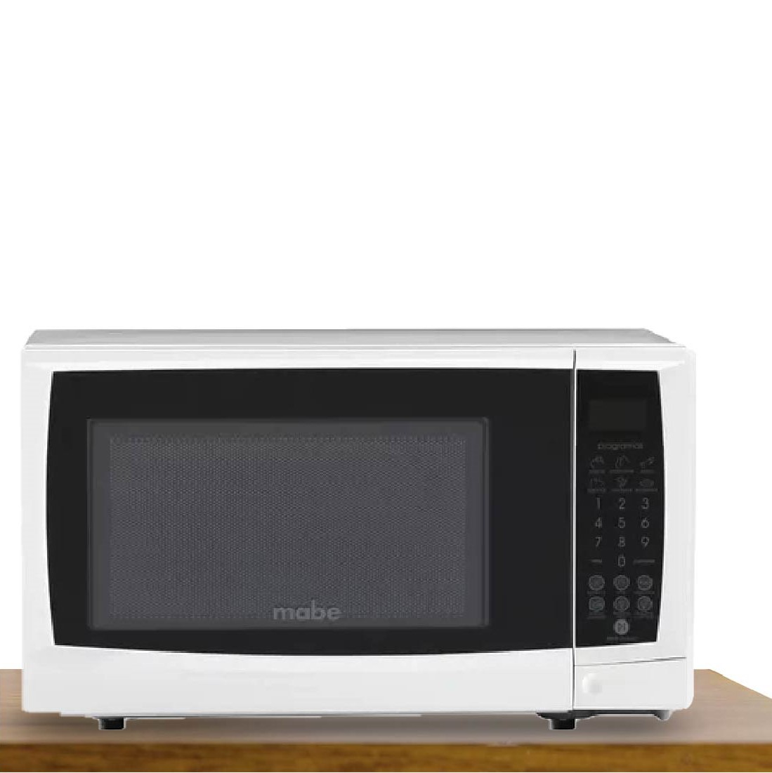 HORNO MICROONDAS 0.7P3 BOTON BLANCO/NEGRO MABE