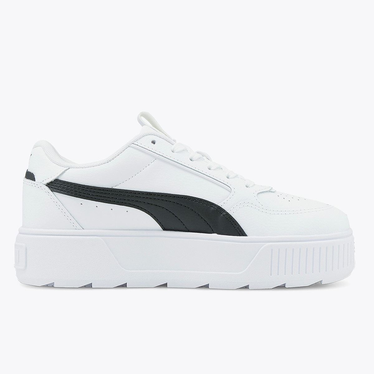 Tenis Puma Karmen Rebelle Plataforma Blanco Negro de Dama Original
