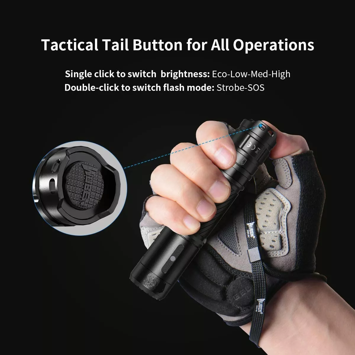 Linterna Tactica C3 Linternas Potentes Led Recargable