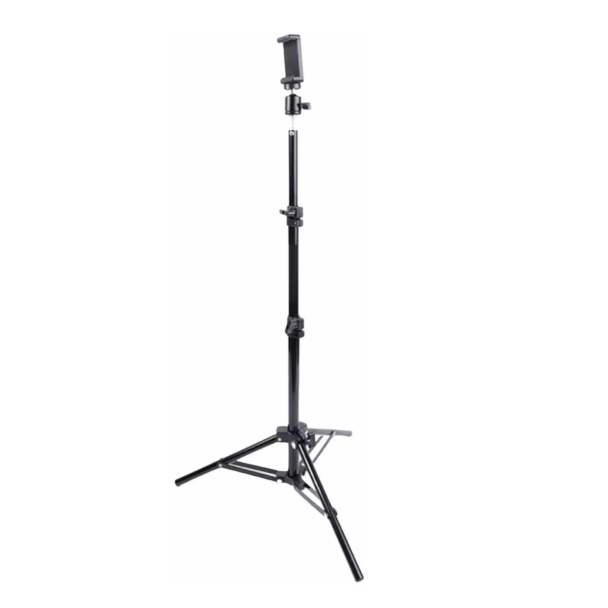 Tripie Metalico Grande 110 Cms Celular - Cámaras - 3 Niveles