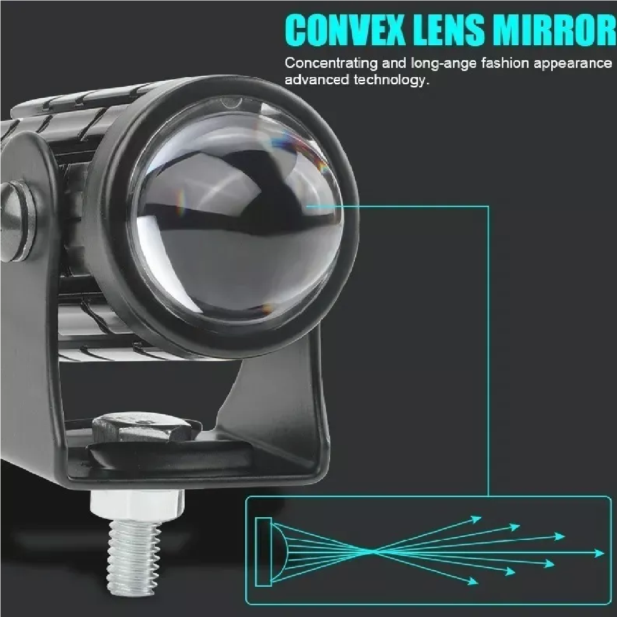 Foco De Lente Externa Led Foco De Moto De Coche Un Par