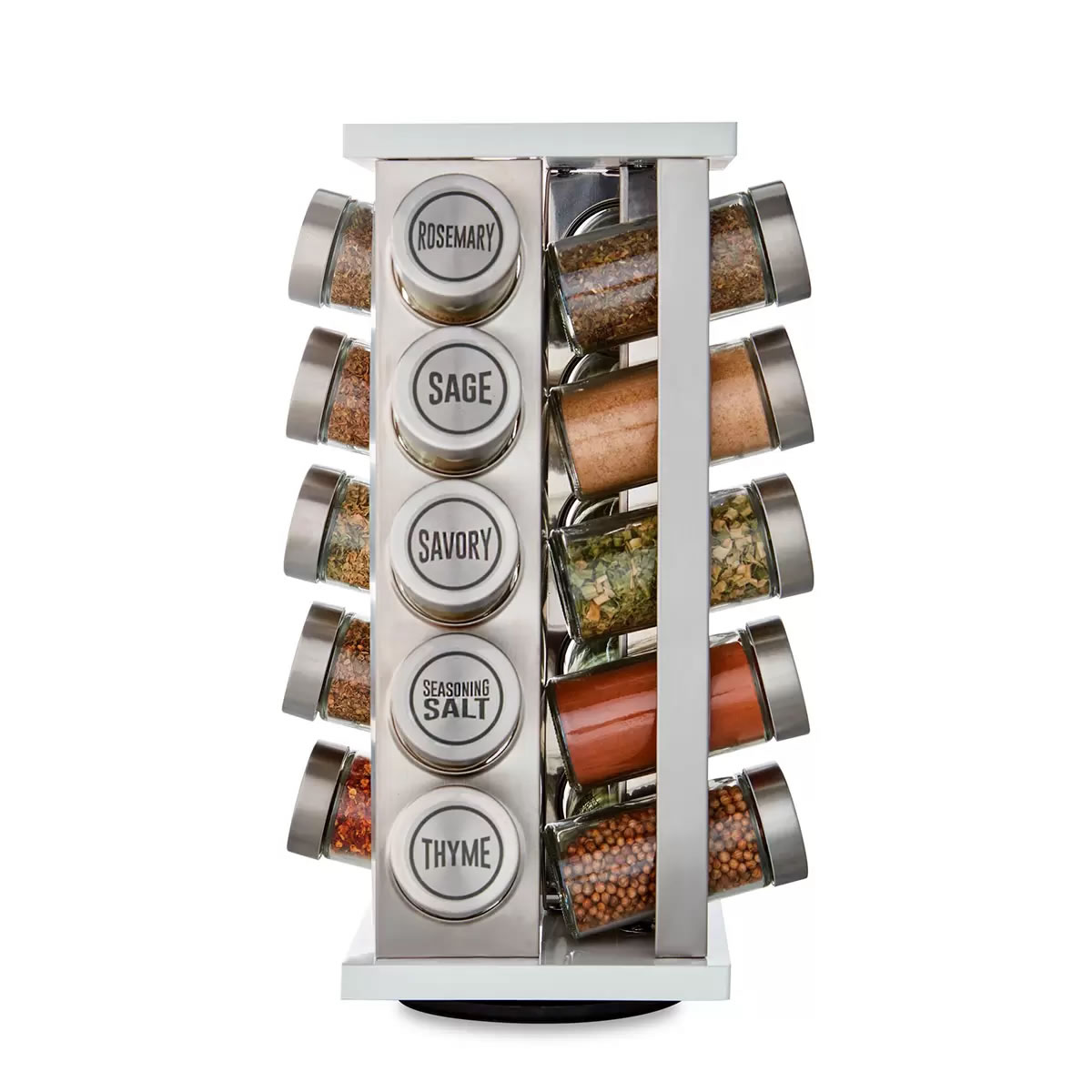 Especiero Giratorio Con 20 Frascos Kamenstein 1707463 CST