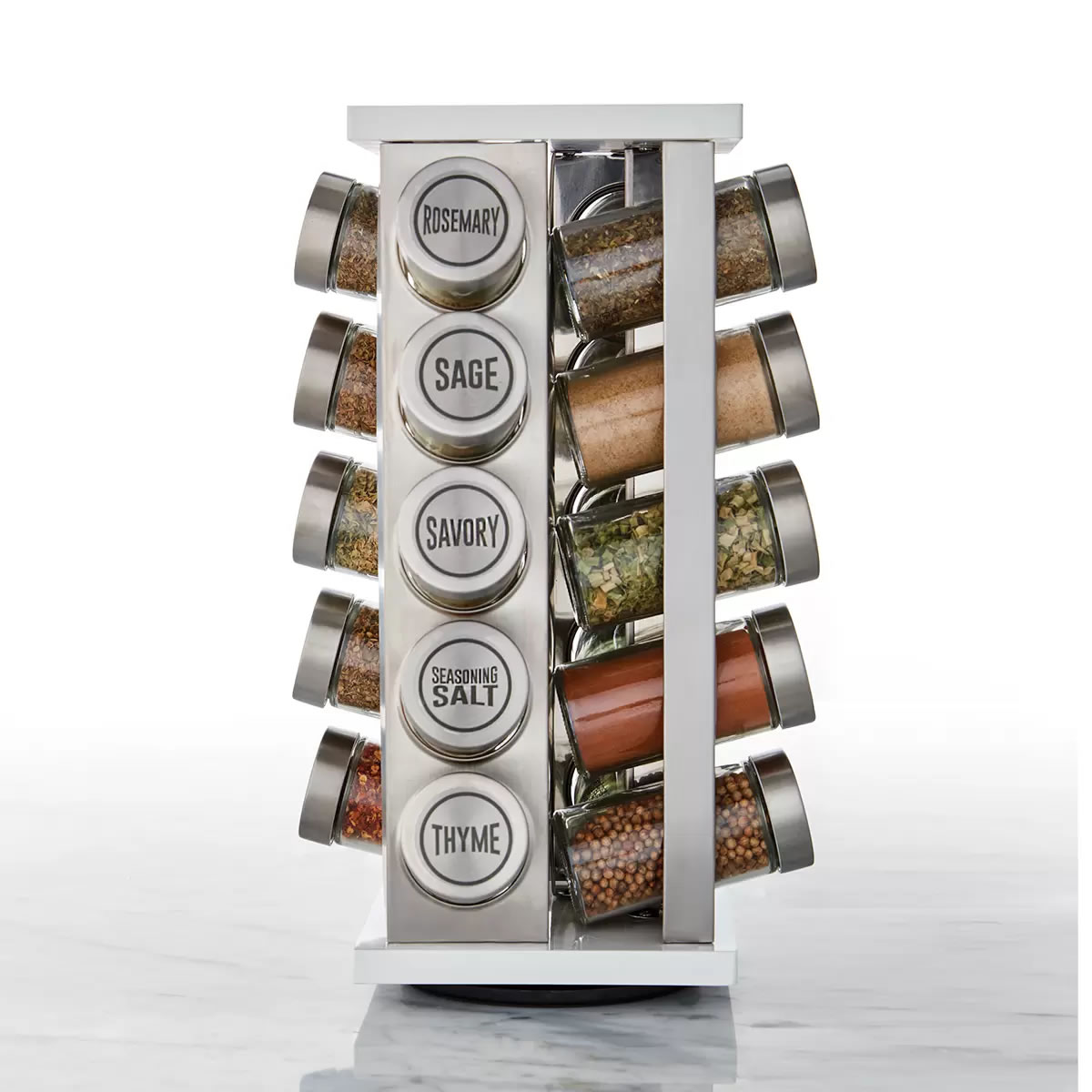 Especiero Giratorio Con 20 Frascos Kamenstein 1707463 CST