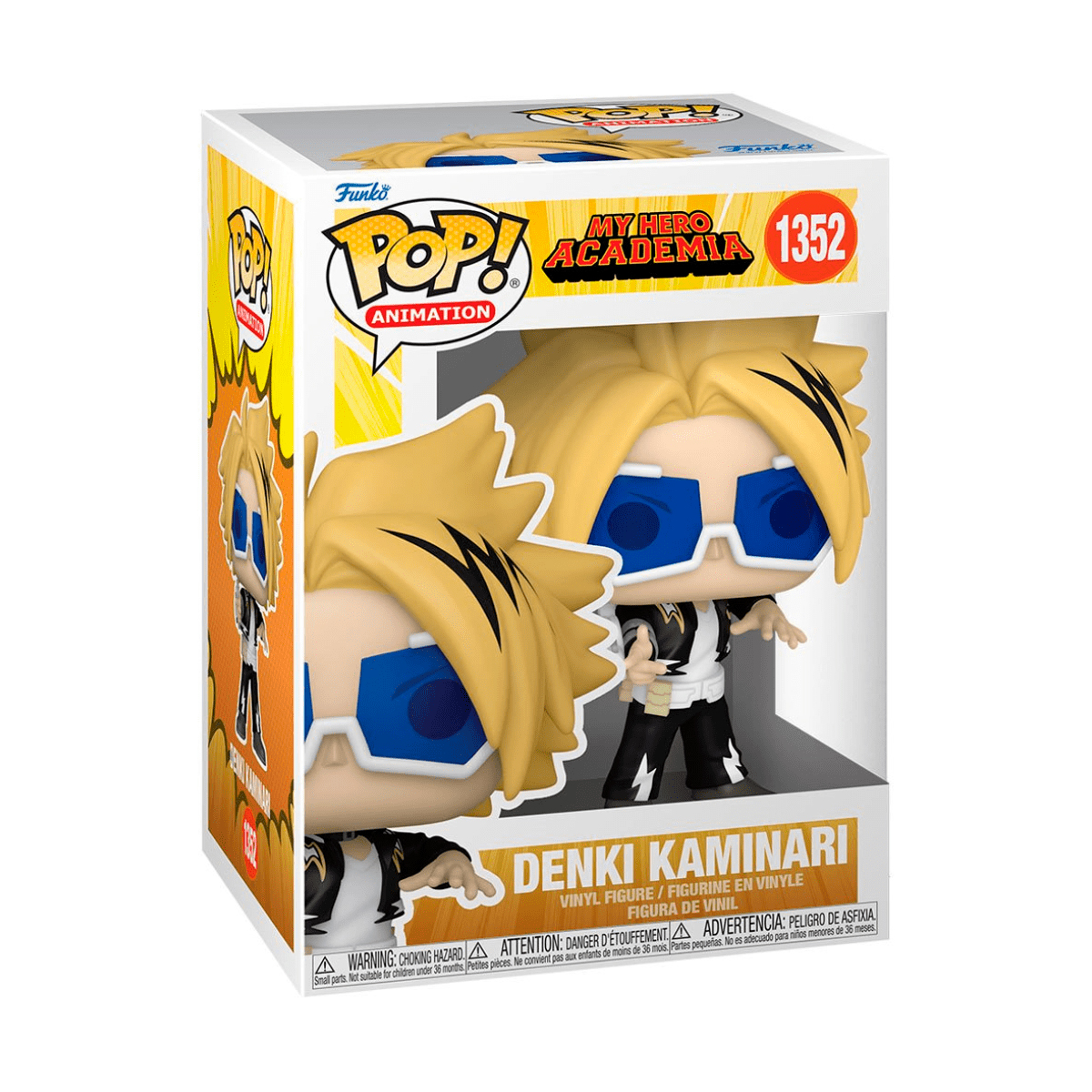 Funko Pop Denki Kaminari #1352 My Hero Academia Anime Manga Figura Original