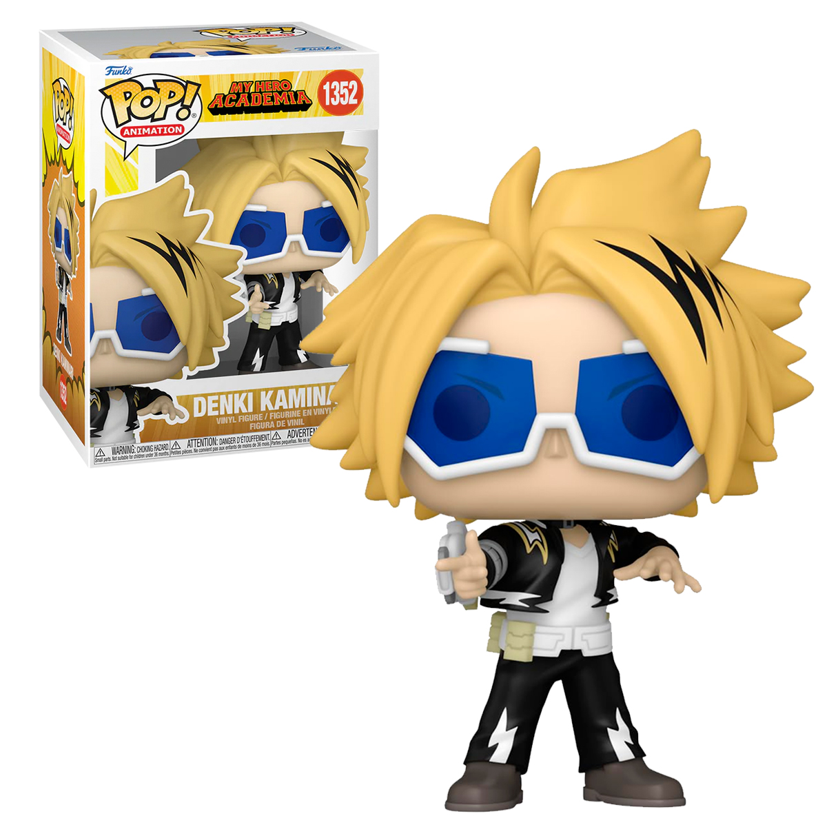 Funko Pop Denki Kaminari #1352 My Hero Academia Anime Manga Figura Original