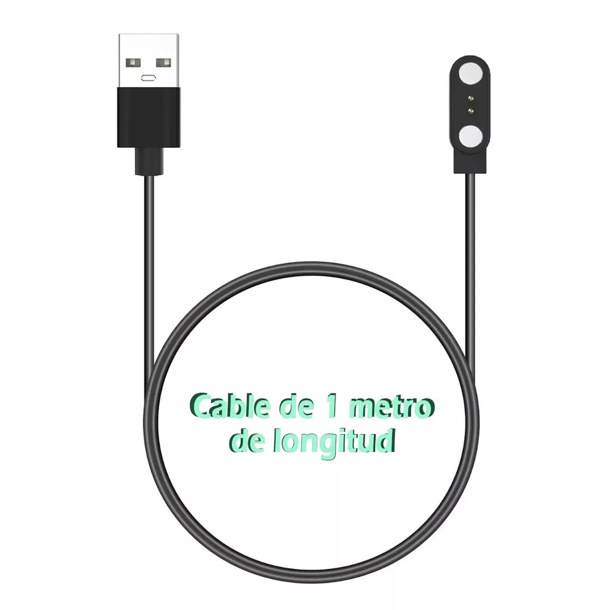 Cable Cargador Dock Usb Compatible Con Smartwatch Smartband