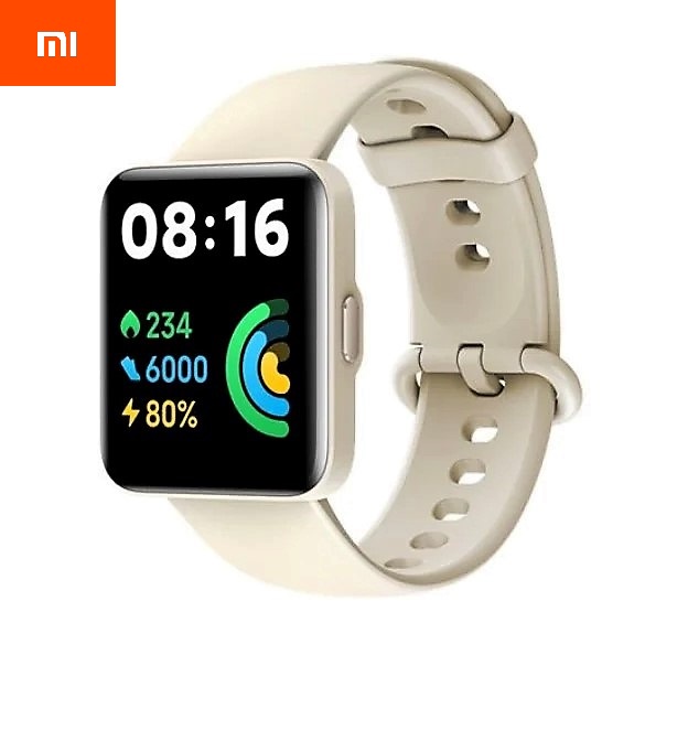 Smartwatch Redmi Watch 2 Lite 1.55"In. GPS, protección 5ATM, Ivory (Marfil)