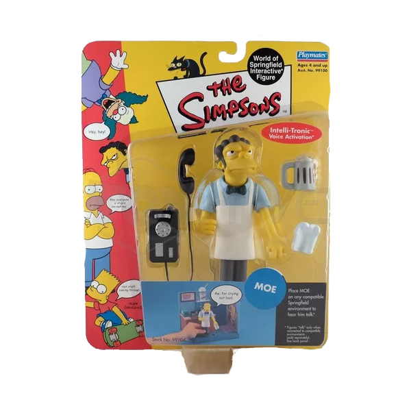 Playmates The Simpsons Moe Szyslak World Of Springfield