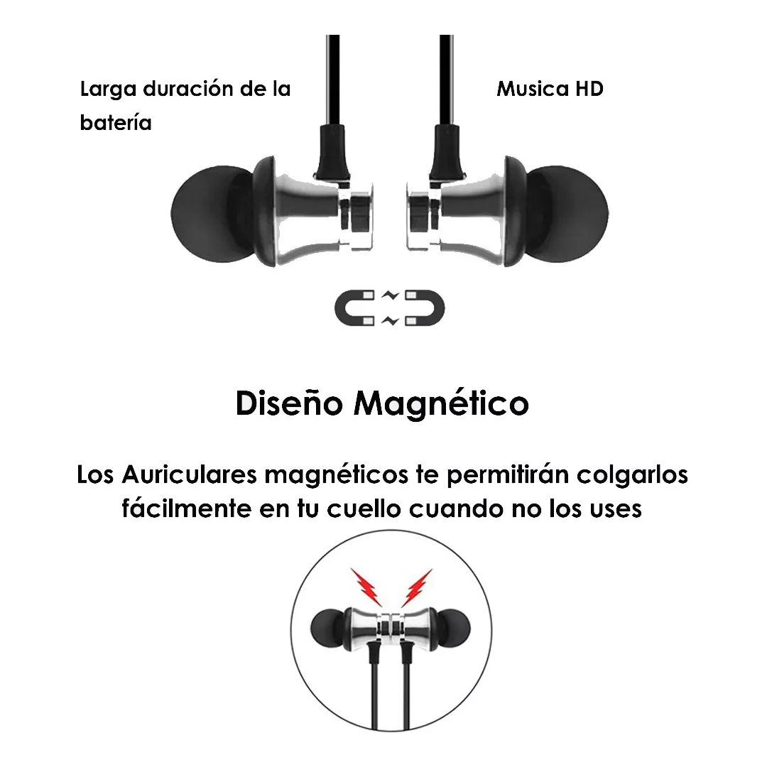 Audifonos inalambricos magneticos hot sale