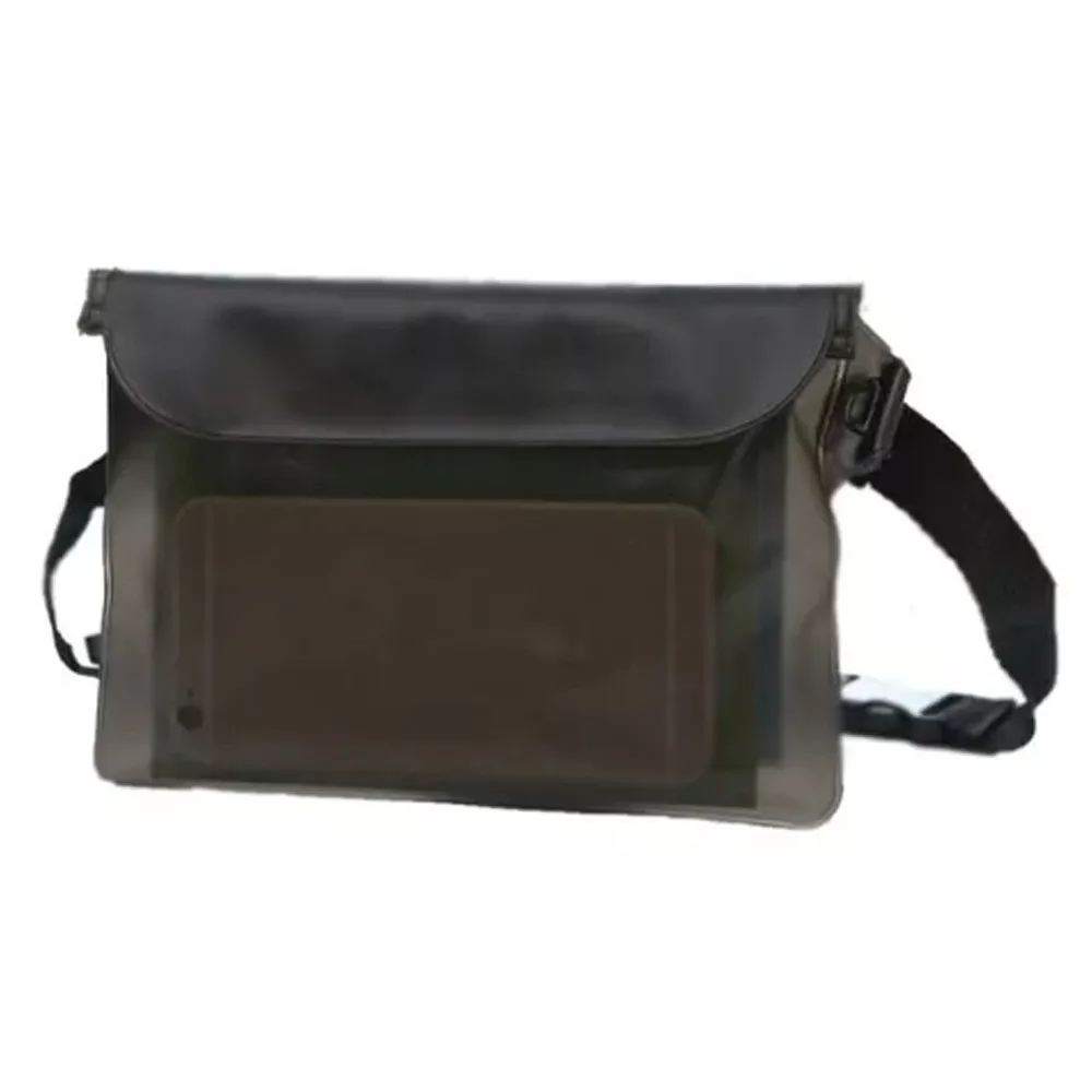Bolsa Sumergible Celular Contra Agua Natación Cartera Llaves Negra