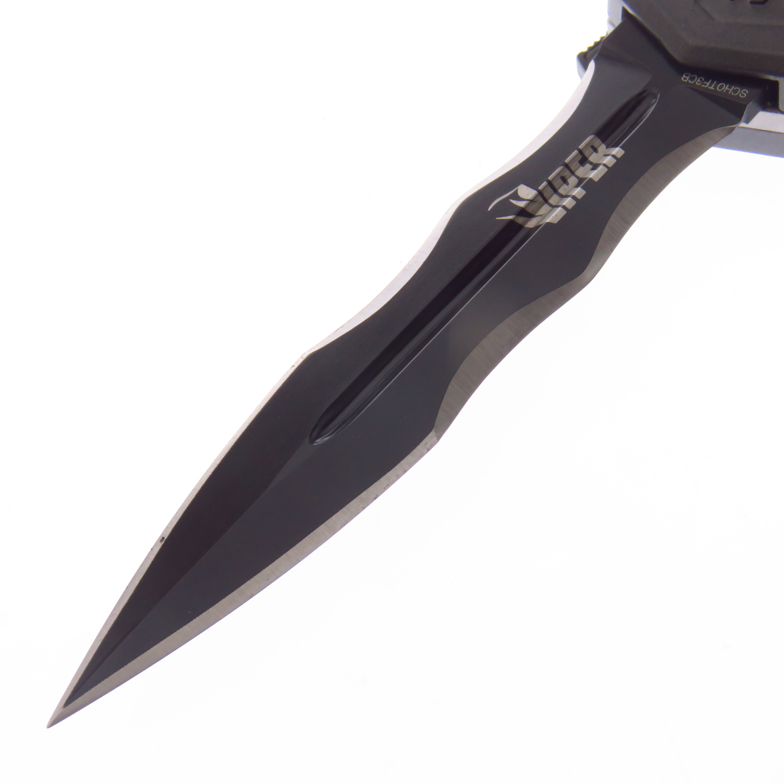 Schotf3cb Schrade Navaja Viper Otf Boton Salida Frente Clip