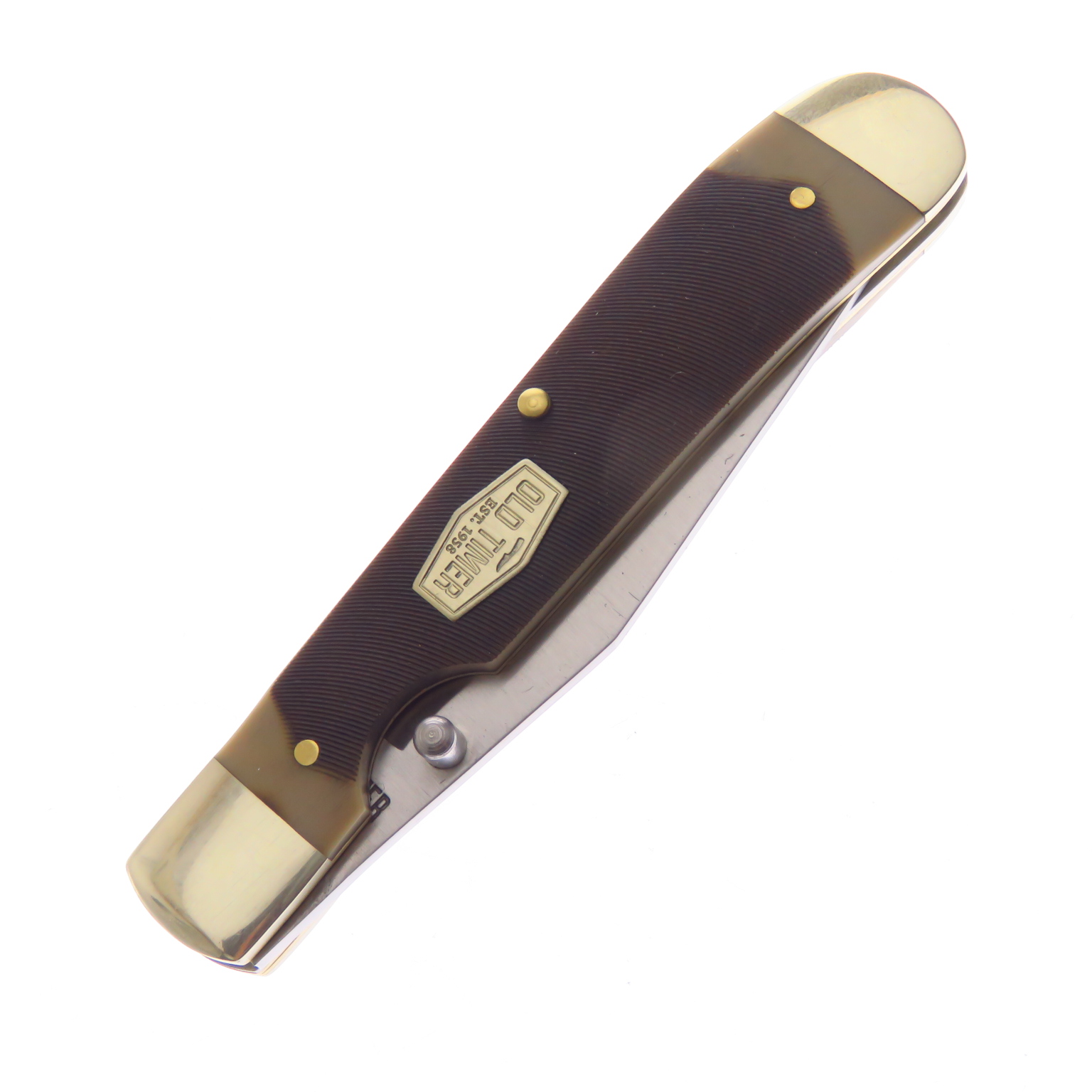 SCH1187233 SCHRADE NAVAJA OLD TIMER TRAPPERLINER CLIP Y SEG