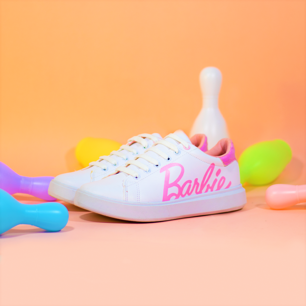 Barbie Rosa | Tenis casual con dibujo