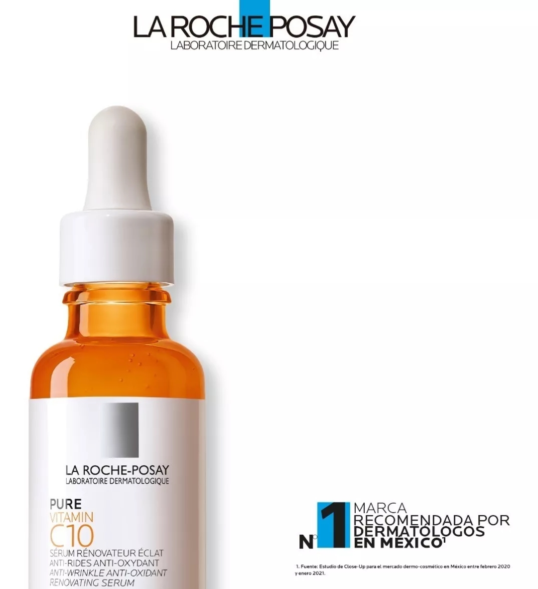 Serum 10 La Roche Posay Antiarrugas Vitamina C Mixta 30 Ml