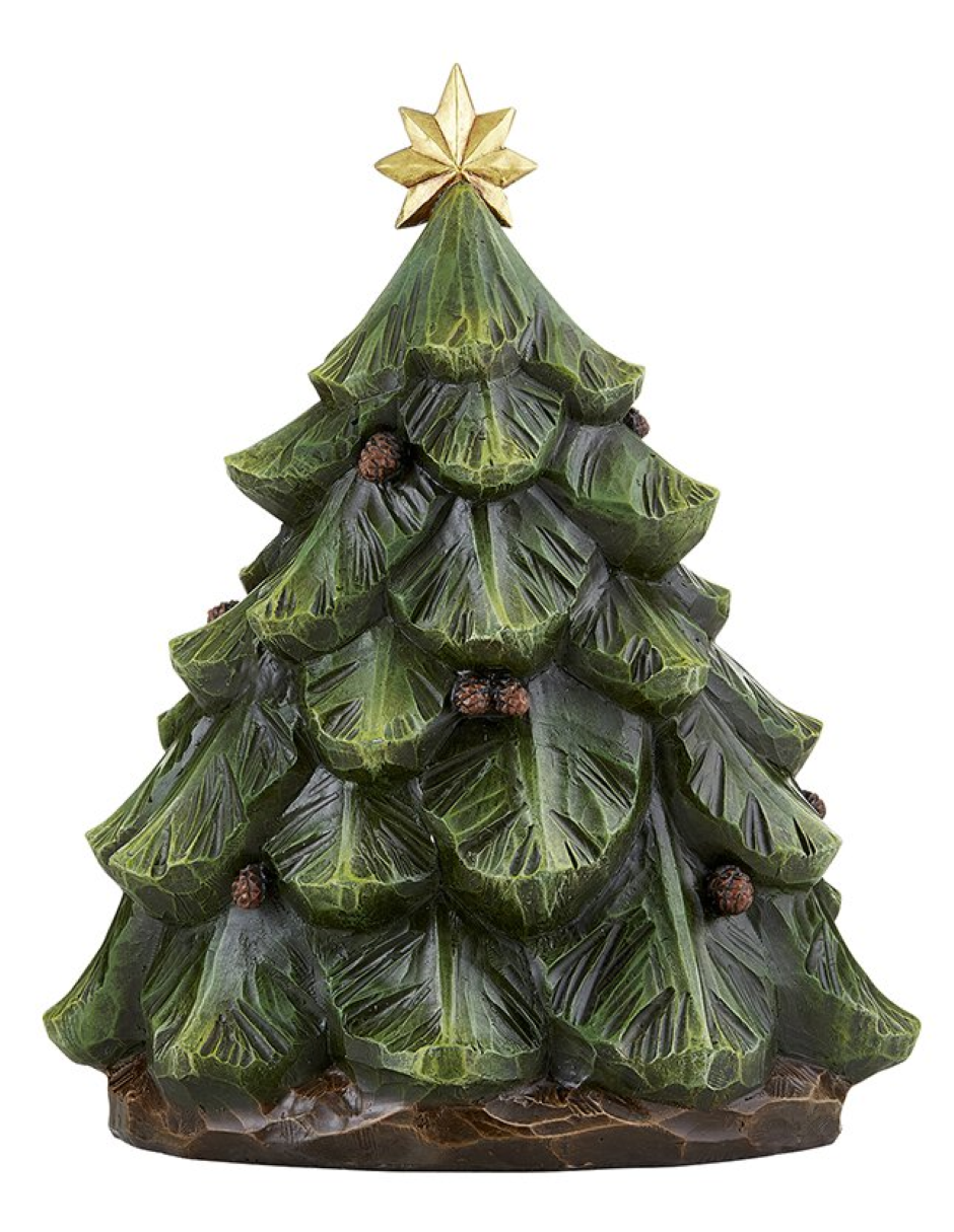 Nacimiento niños pino verde