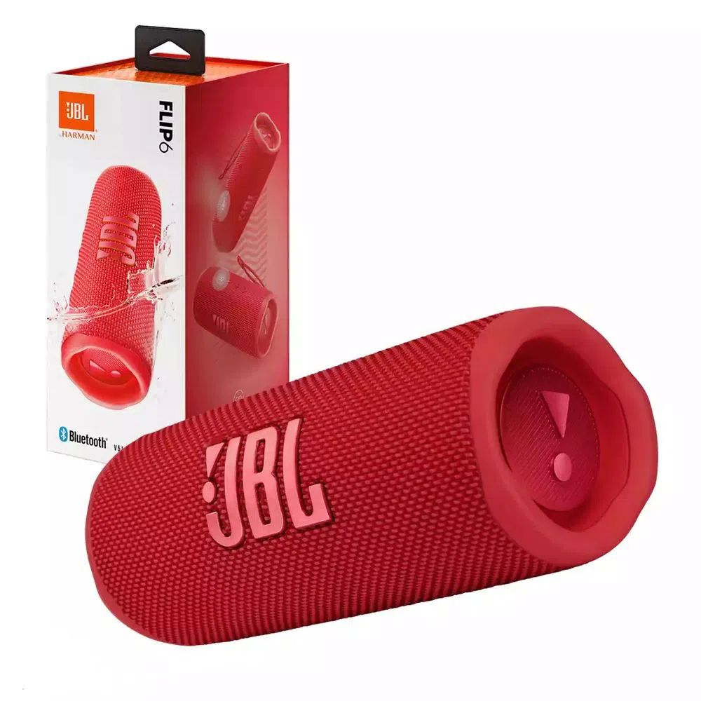 Bocina Inalambrica JBL Flip 6 - Rojo