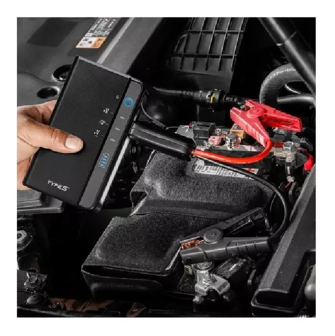Arrancador Portátil De Batería Pasa Corriente Types Ac 30171
