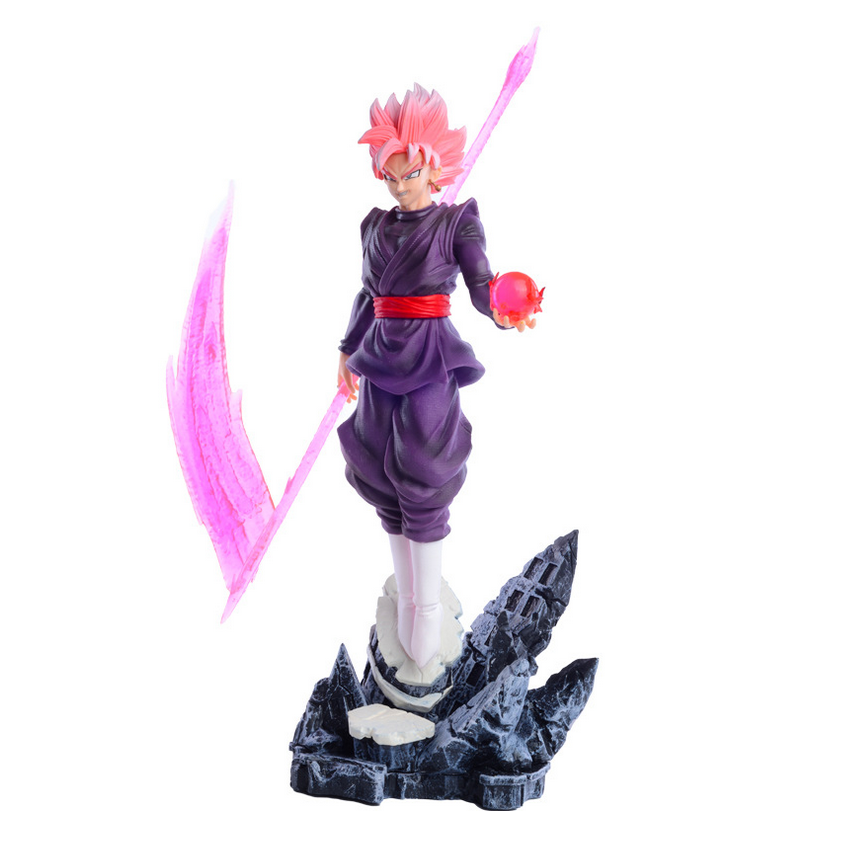 Juguete Muñeco Figura Goku Black Dragon Ball Super Con Caja