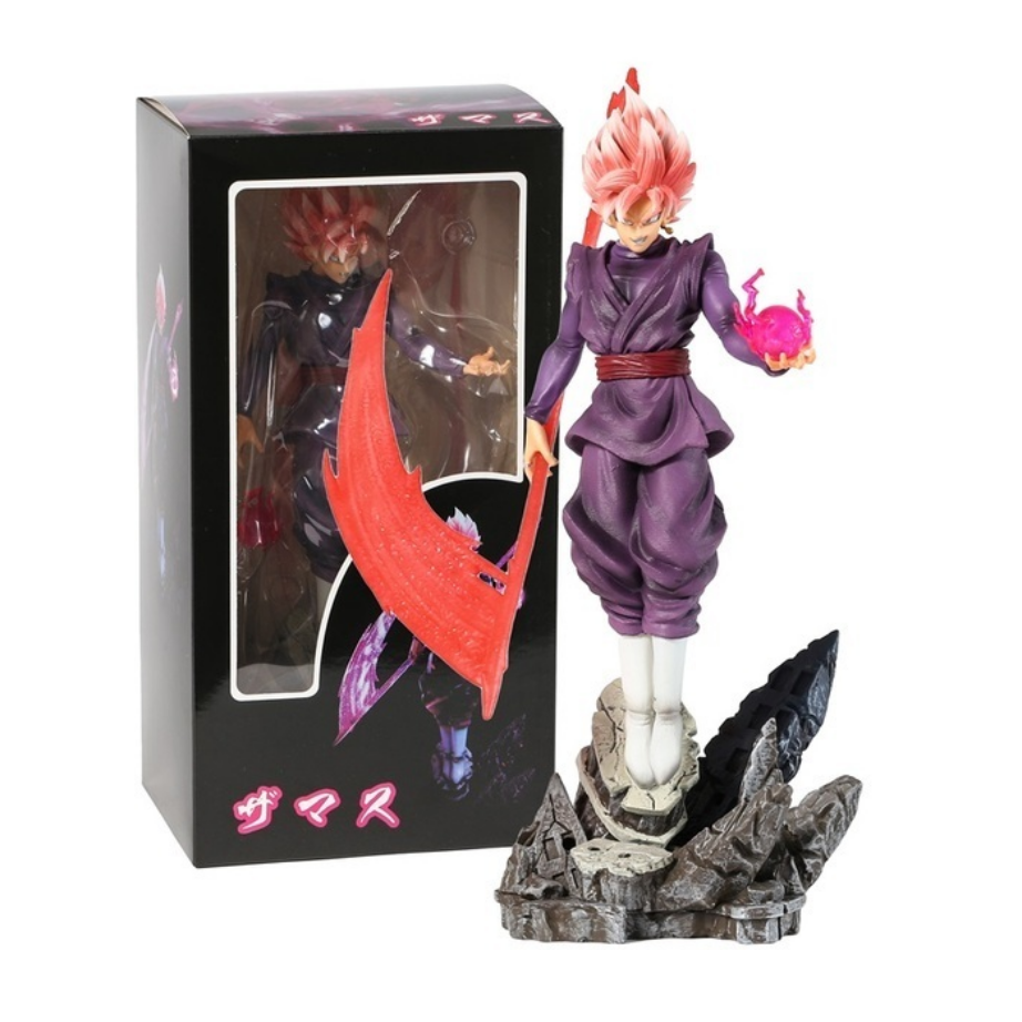Juguete Muñeco Figura Goku Black Dragon Ball Super Con Caja